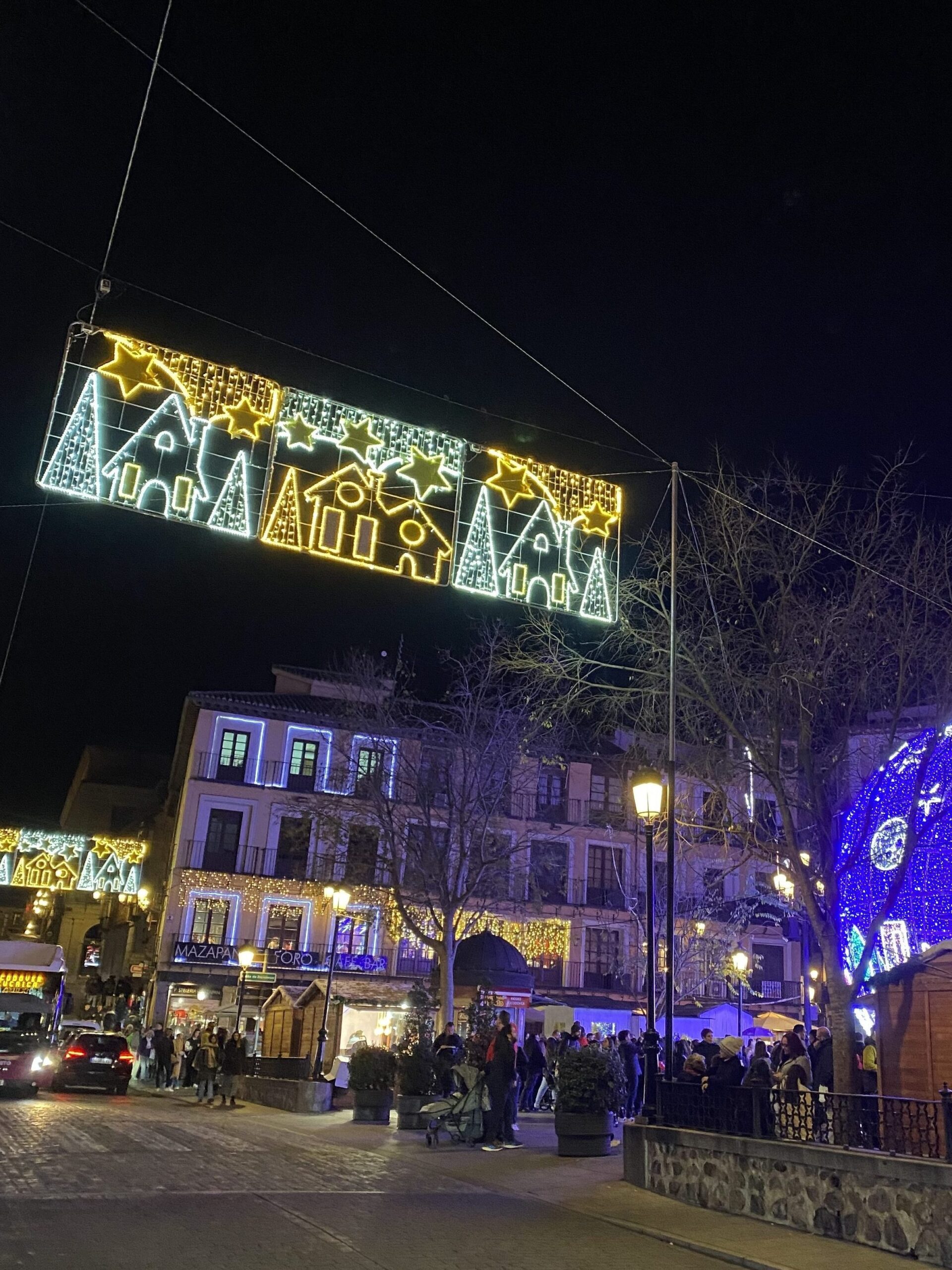 Christmas lights in Toledo